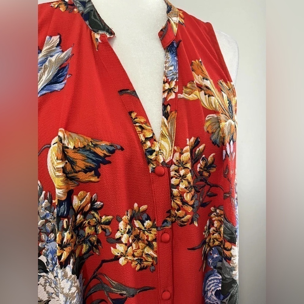 New Umgee USA Floral Sleeveless Dress - Picture 4 of 5